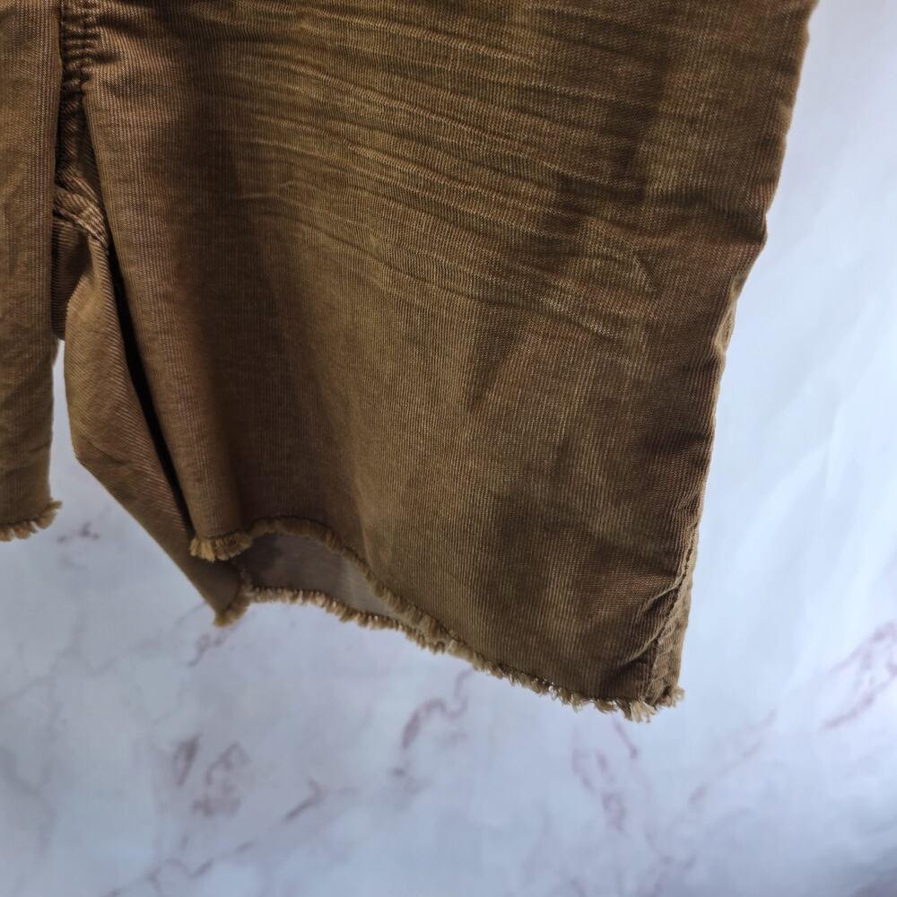 Carve Designs Shorts Womens 8 Brown Corduroy Oahu Rum 6 Inch Mid Rise Bermuda - Picture 5 of 11